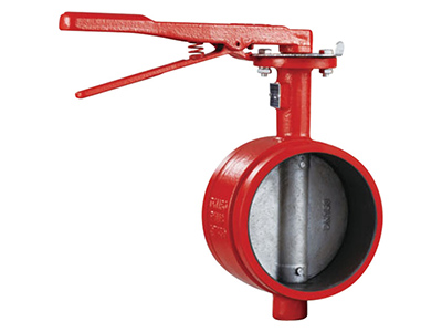 沟槽式手柄蝶阀