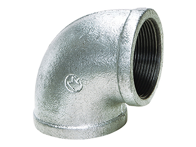 镀锌90°弯头